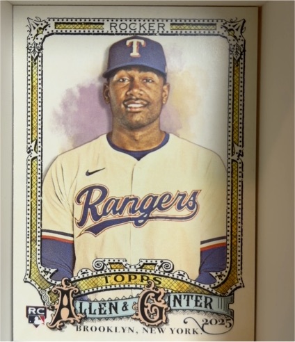 2025 Topps Allen & Ginter #124 Kumar Rocker — front