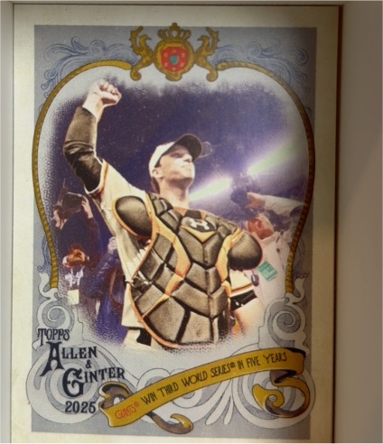 2025 Topps Allen & Ginter #SV-9 Buster Posey Sweet Victory — front