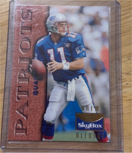 1995 SkyBox Premium #80 Drew Bledsoe — front