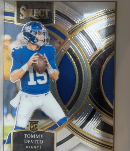 2023 Panini Select Premier Level #102 Tommy DeVito Rookie — front