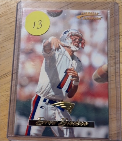 1997 Pinnacle Certified #13 Drew Bledsoe — front