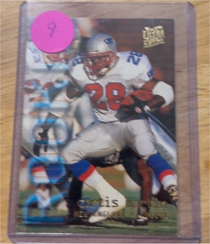 1995 Fleer Ultra #447 Curtis Martin Rookie — front