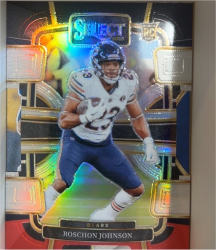 2023 Panini Select #Roschon Johnson Rookie — front