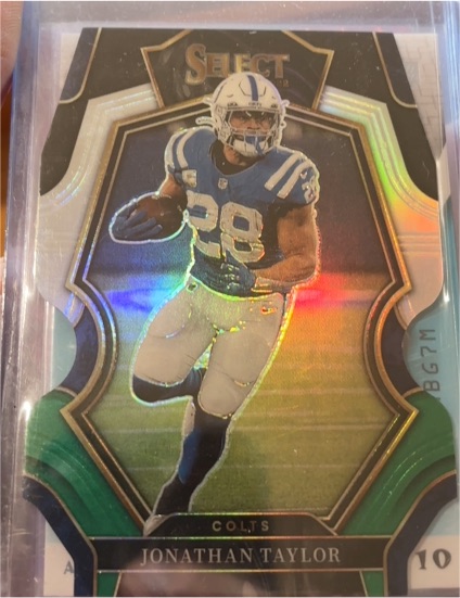 2022 Panini Select #144 Jonathan Taylor — front