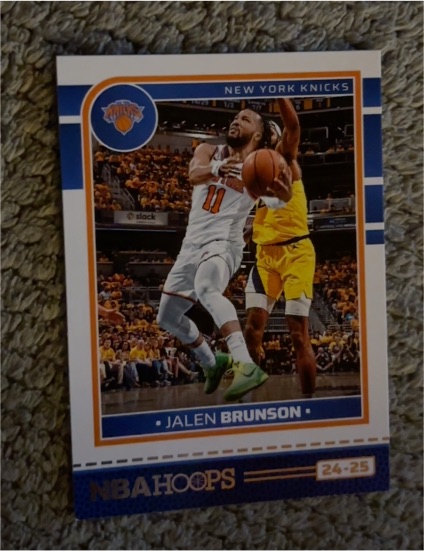 2024-25 Panini NBA Hoops #186 Jalen Brunson — front