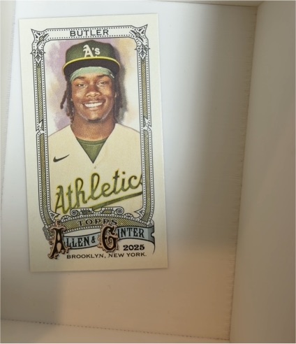 2025 Topps Allen & Ginter #59 Lawrence Butler — front