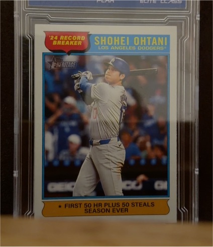2025 Topps Heritage #1 Shohei Ohtani — front