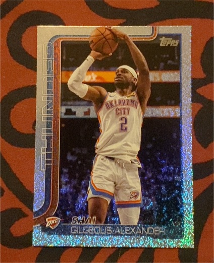 2025-26 Topps #115 Shai Gilgeous-Alexander — front