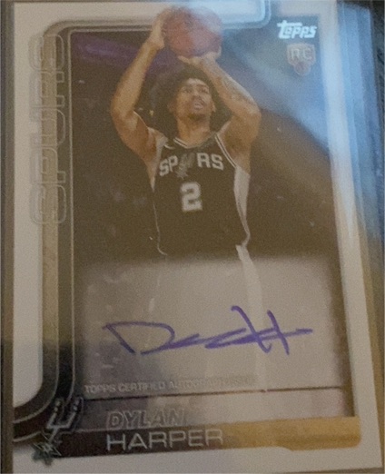 2025-26 Topps #202 Dylan Harper — front