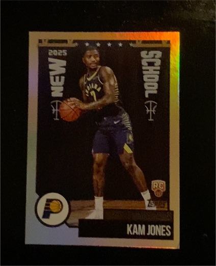 2025 Topps New School #NS-38 Kam Jones — front