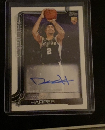 2025-26 Topps Basketball #202 Dylan Harper — front