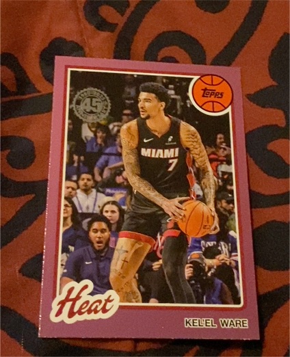 2025-26 Topps 45th Anniversary #80BK-27 Kel'el Ware — front