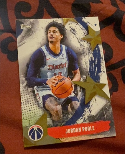 2025-26 Topps Stars of the NBA #SA-17 Jordan Poole — front
