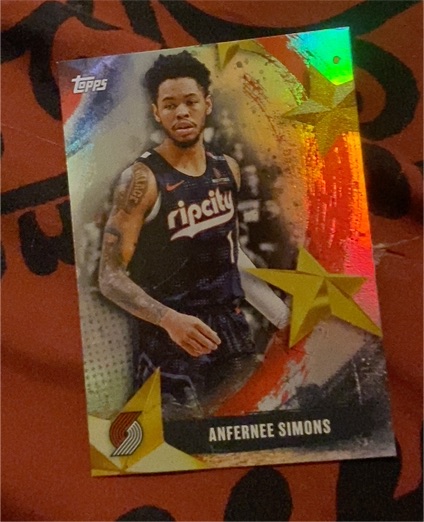 2025-26 Topps Stars of NBA #SA-22 Anfernee Simons — front