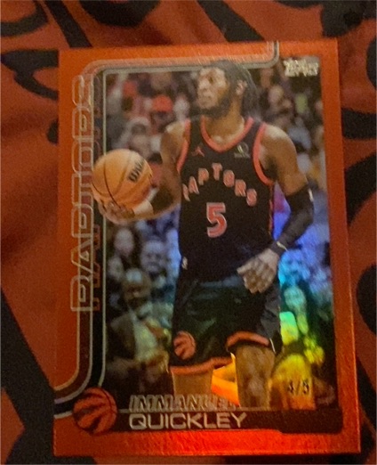 2025-26 Topps #32 Immanuel Quickley — front