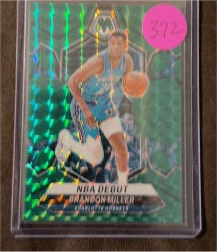 2022 Panini Mosaic NBA DEBUT #Brandon Miller — front