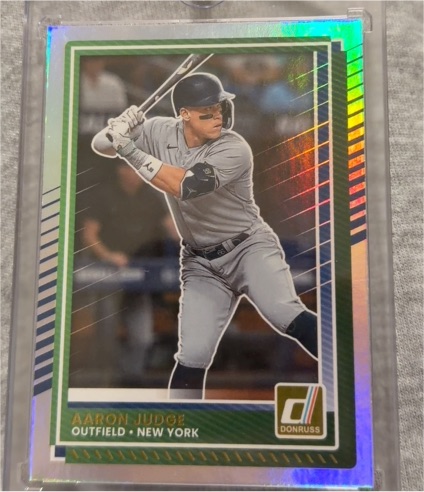 2025 Donruss #50 Aaron Judge — front