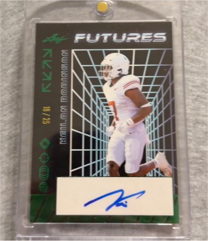 2024 Leaf Futures #Keilan Robinson — front