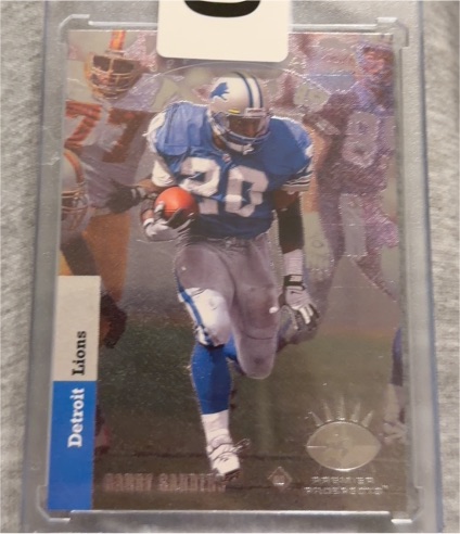 1993 Upper Deck SP #397 Barry Sanders — front
