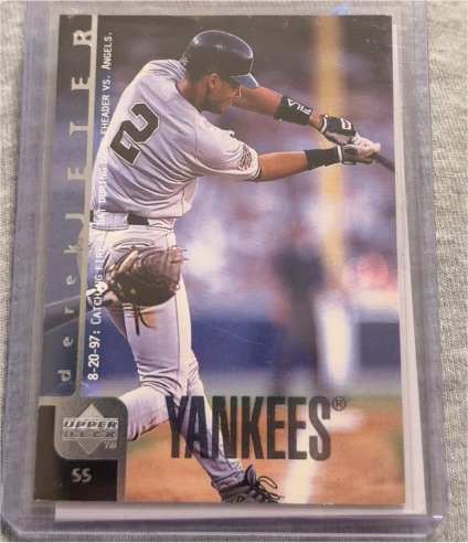 1998 Upper Deck #450 Derek Jeter — front