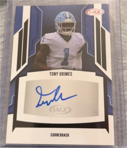 2024 Sage #A-TG Tony Grimes — front