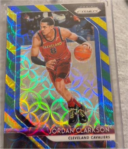 2018-19 Panini Prizm #190 Jordan Clarkson — front