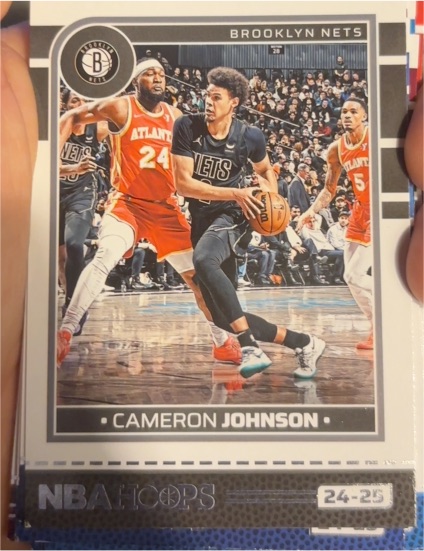 2024-25 Panini NBA Hoops #90 Cameron Johnson — front