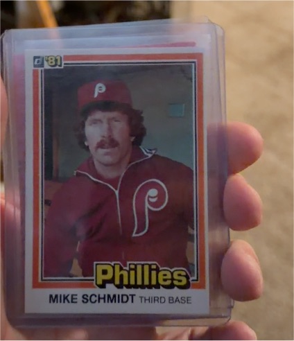 1981 Donruss #11 Mike Schmidt — front