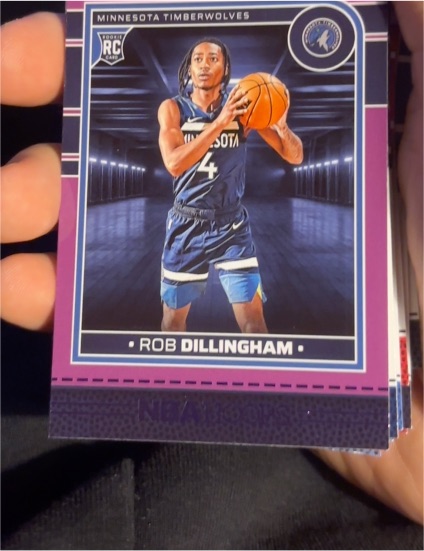 2024-25 Panini NBA Hoops #238 Rob Dillingham — front