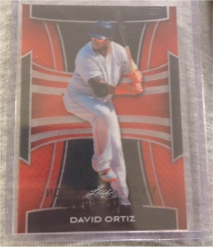 2025 Leaf Metal Baseball David Ortiz — front