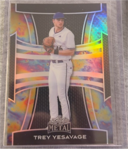 2025 Leaf Metal #173 Trey Yesavage — front