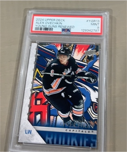 2024-25 Upper Deck Series 1 Young Guns Renewed #YGR-13 Alex Ovechkin — front