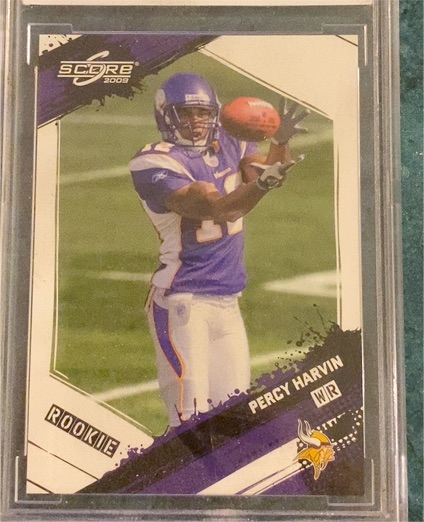 2009 Panini Score #383 Percy Harvin Rookie — front