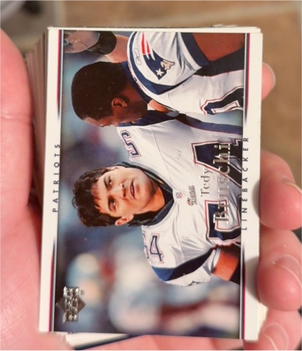 2007 Upper Deck #114 Tedy Bruschi — front
