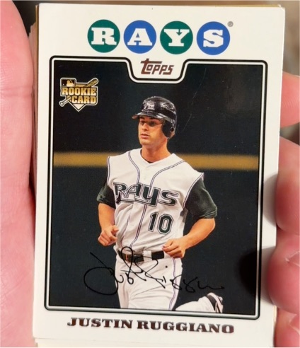 2008 Topps #289 Justin Ruggiano — front