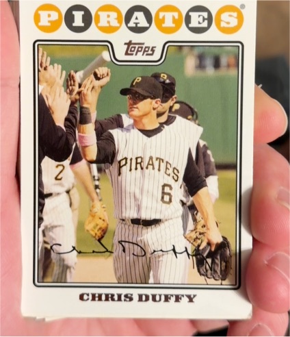 2008 Topps #301 Chris Duffy — front
