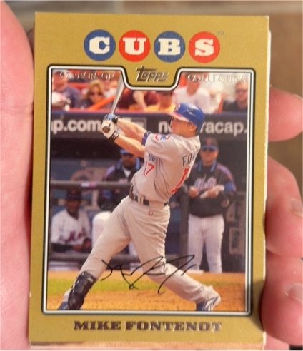 2008 Topps #114 Mike Fontenot — front