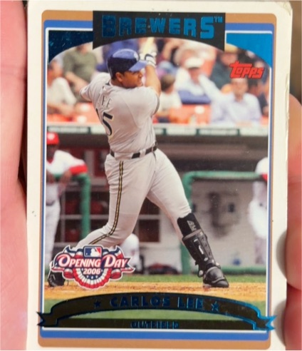 2006 Topps Opening Day #70 Carlos Lee — front