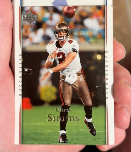 2007 Upper Deck #181 Chris Simms — front