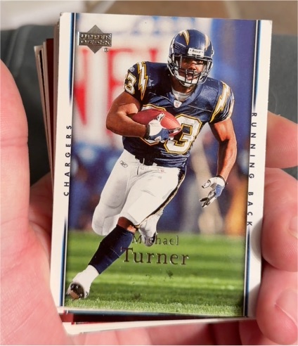 2007 Upper Deck #153 Michael Turner — front