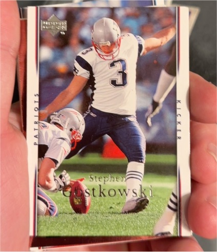 2007 Upper Deck #109 Stephen Gostkowski — front