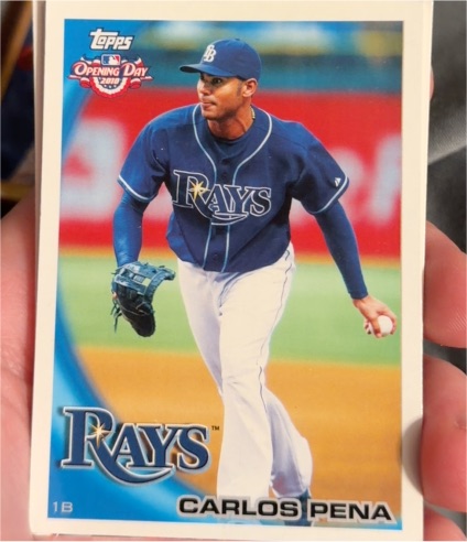 2010 Topps Opening Day #168 Carlos Pena — front