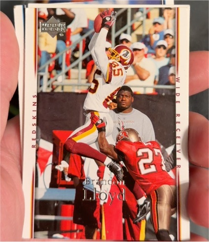 2007 Upper Deck #196 Brandon Lloyd — front