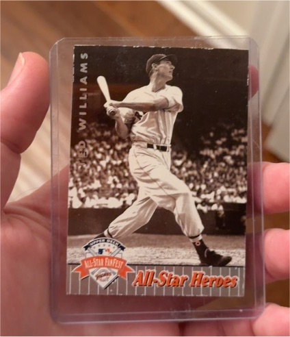 1992 Upper Deck All-Star FanFest #50 Ted Williams — front