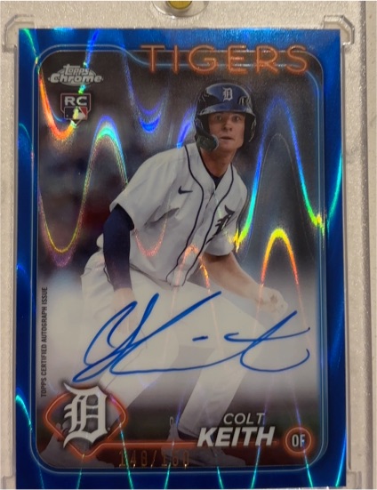 2024 Topps Chrome #RA-CKE Colt Keith — front