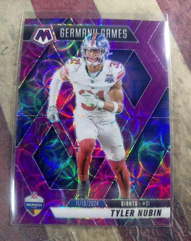 2024 Panini Mosaic #31 Tyler Nubin — front