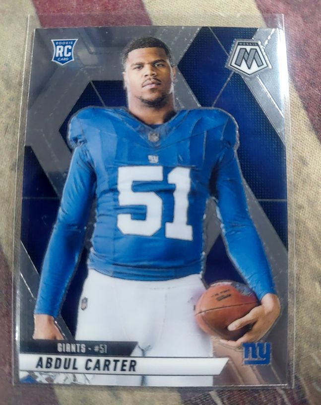 2025 Panini Mosaic #282 Abdul Carter — front