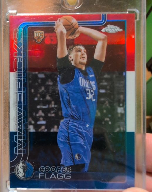 2025-26 Topps Chrome #251 Cooper Flagg — front
