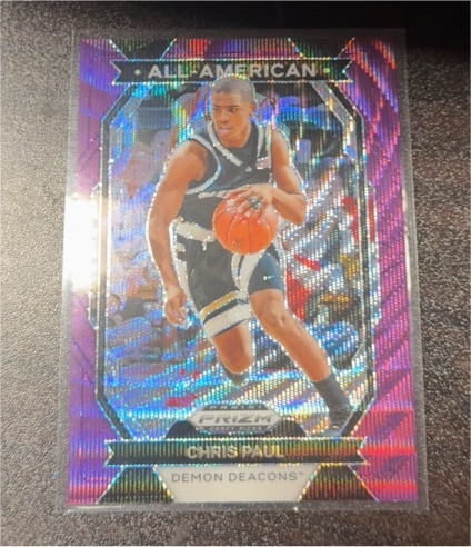 2024 Panini Prizm Draft Picks #21 Chris Paul All-American Demon Deacons — front