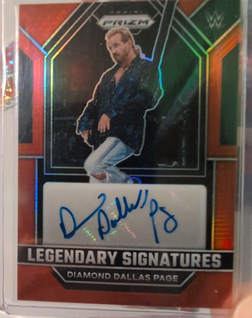 2023 Panini Prizm WWE Legendary Signatures #Legendary Signatures Diamond Dallas Page — front